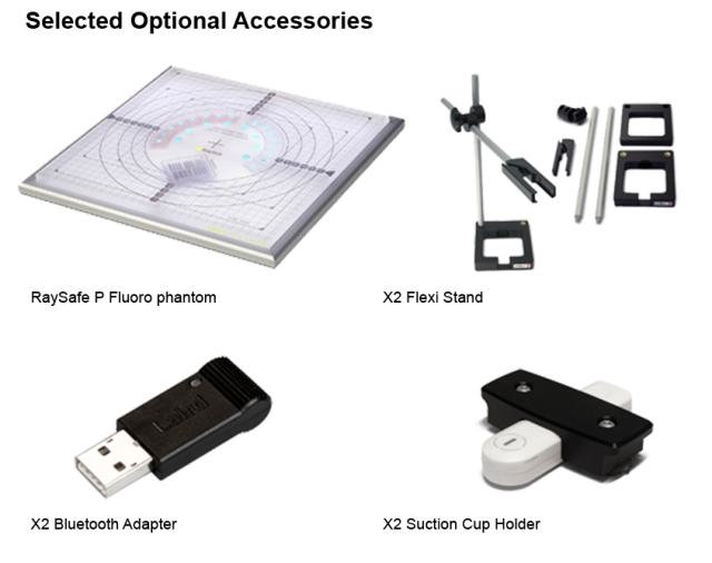 Các tùy chọn mở rộng - RaySafe X2 Solo